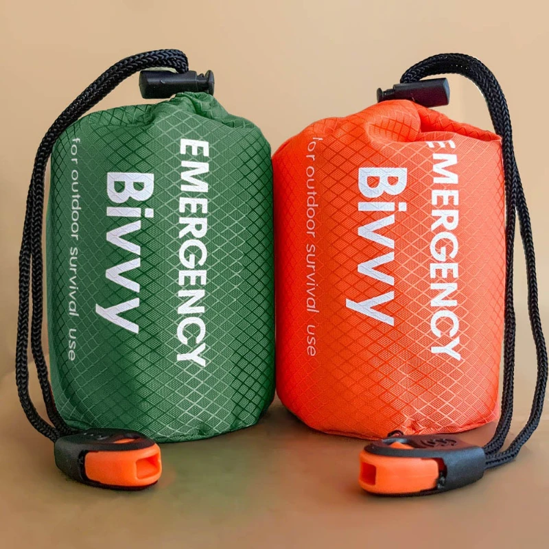 Bivy Sack Lightweight - ถุงนอนฉุกเฉิน ผ้าห่มกันหนาว ไมลาร์กันความร้อน น้ำหนักเบา กันน้ำ พกพาสะดวก
