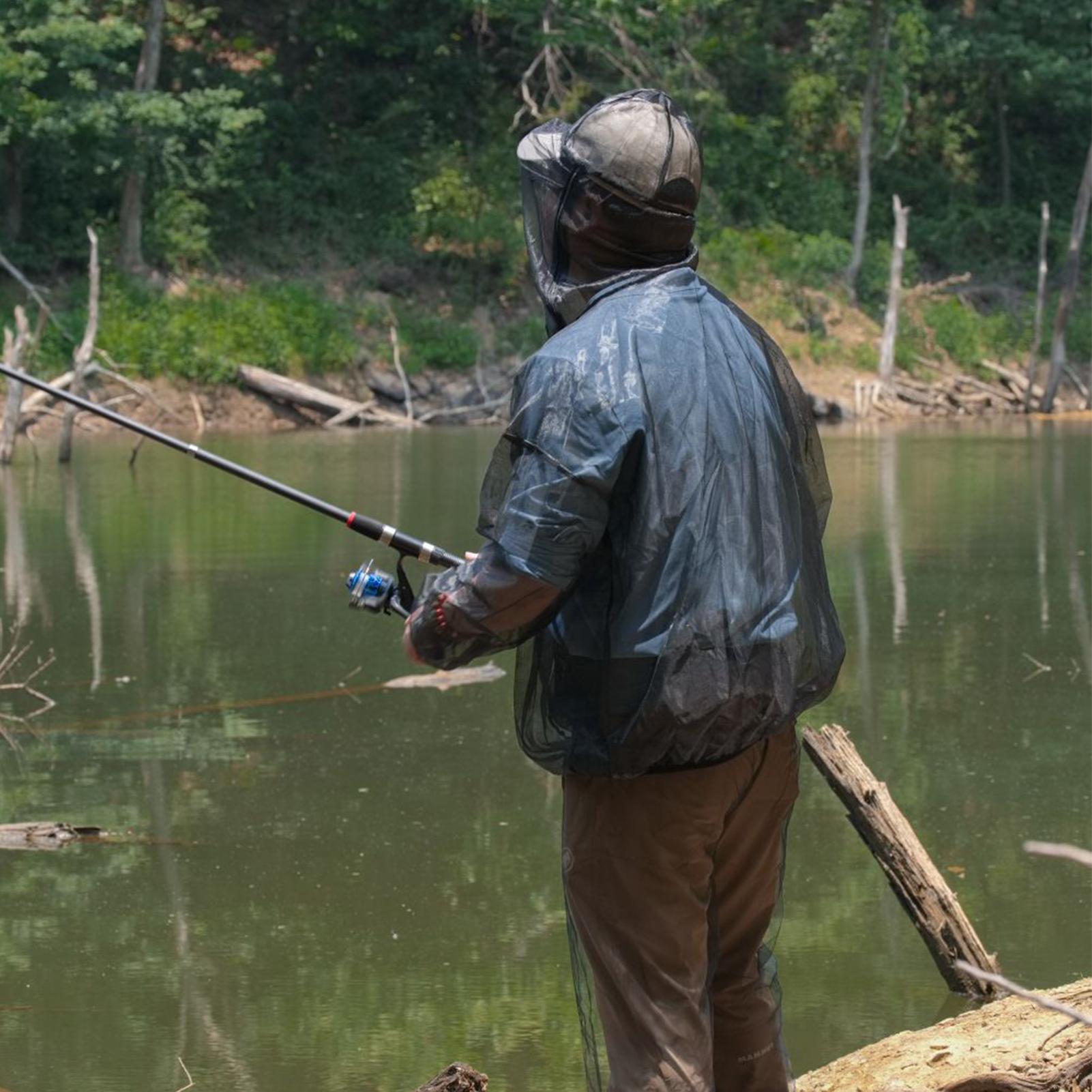 Outdoor Adventure Store - Fly Jacket Fly Net เสื้อผ้าชุดป้องกัน Breathable