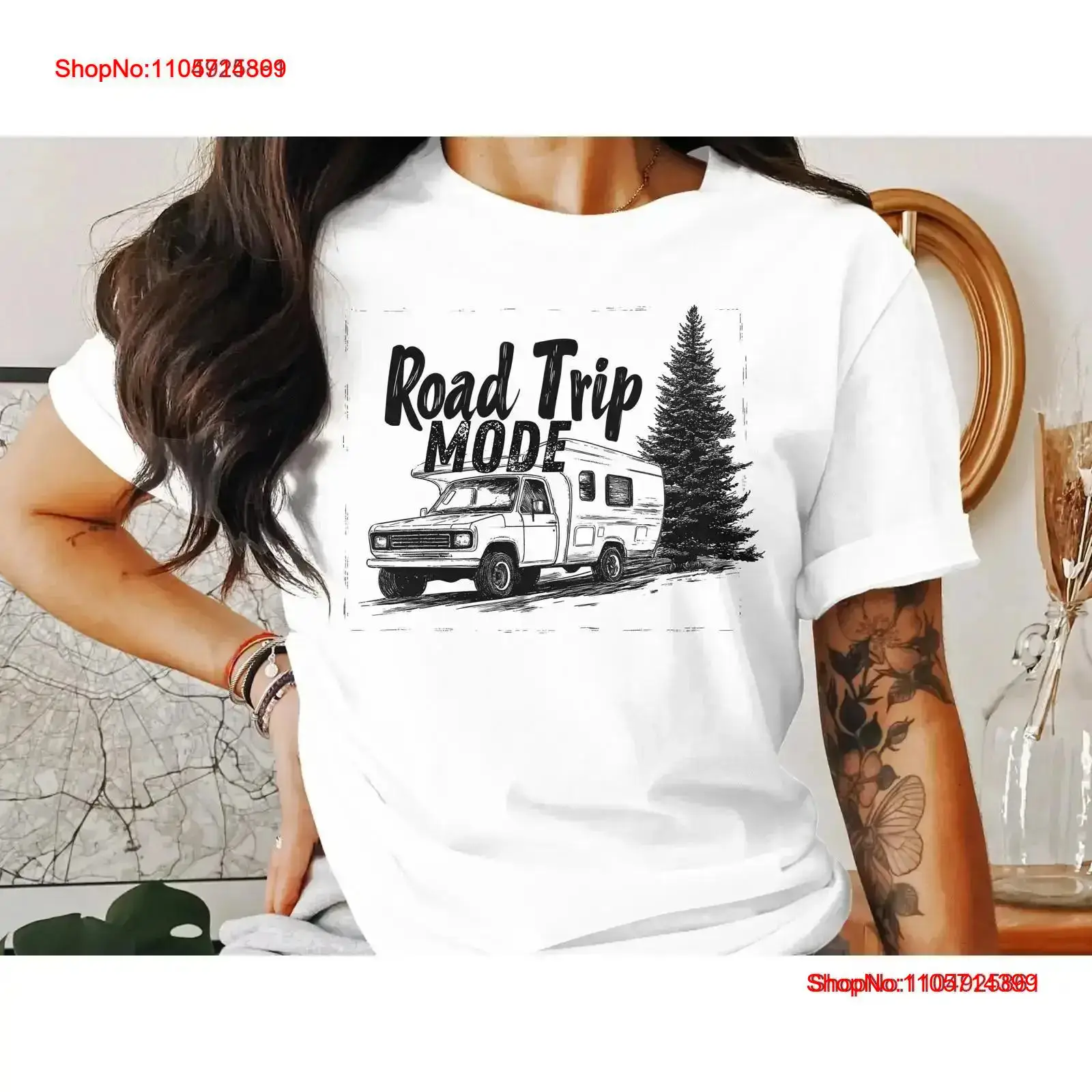 Outdoor Adventure Rv - เสื้อยืดโหมดทริปเดินทาง แคมป์ปิ้ง ชีวิตรถบ้าน ผจญภัย รักธรรมชาติ ผู้รักการเดินทาง
