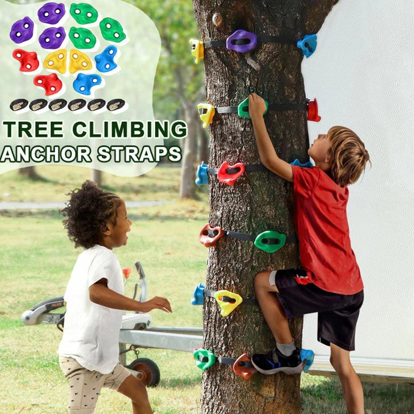 Outdoor Adventure Store - อุปกรณ์ปีนต้นไม้ ปรับระดับได้ น้ำหนักเบา สำหรับฝึกซ้อมวิ่งข้ามสิ่งกีดขวาง เด็กชาย เด็กหญิง