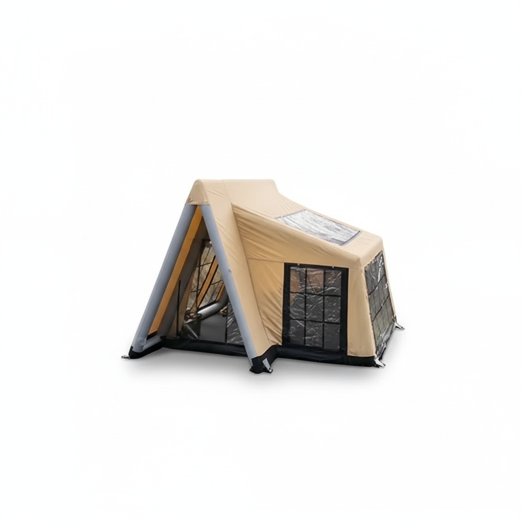 Outdoor Adventure Rv - เต็นท์ตั้งแคมป์พกพาแบบเป่าลม, เต็นท์เดินทางแบบพับได้สำหรับครอบครัวเดินป่า, เต็นท์แคมป์ปิ้งสำหรับรถบ้านแบบทนทานสำหรับการผจญภัยกลางแจ้ง