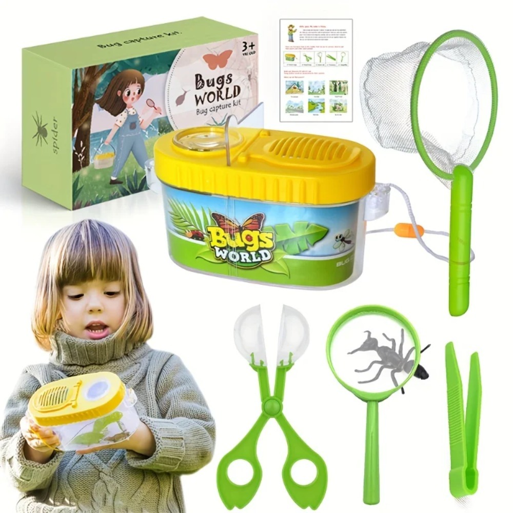 Outdoor Adventure Kit For Boys - Kids Explorer Kit, ชุดตั้งแคมป์ผจญภัยกลางแจ้ง & Bug