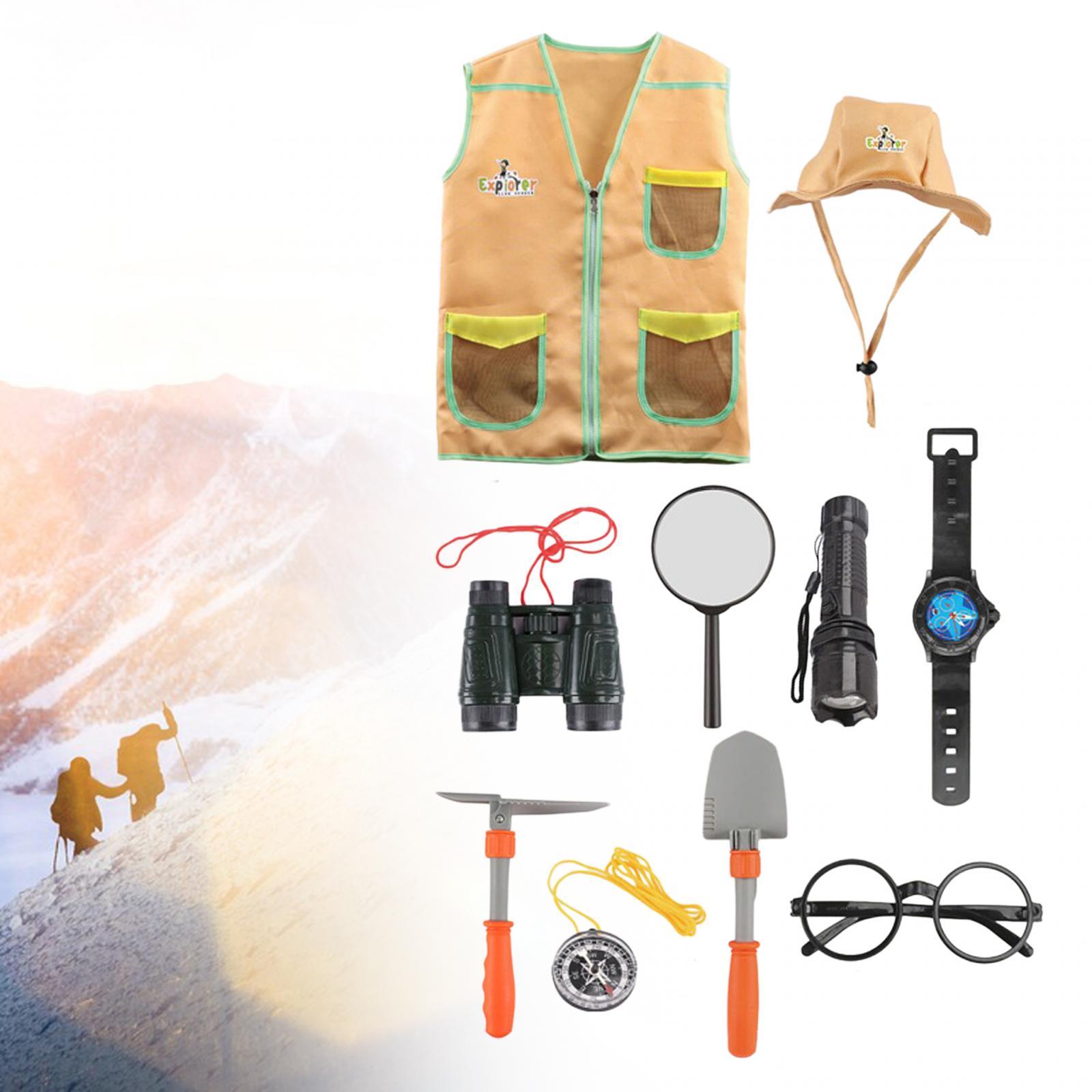 Outdoor Adventure Kit For Boys - ชุดผจญภัยกลางแจ้ง, แต่งตัวเด็ก, ชุดแต่งกายนักสำรวจสำหรับเด็กผู้ชายและเด็กผู้หญิง, ชุดผจญภัยสำหรับเด็ก