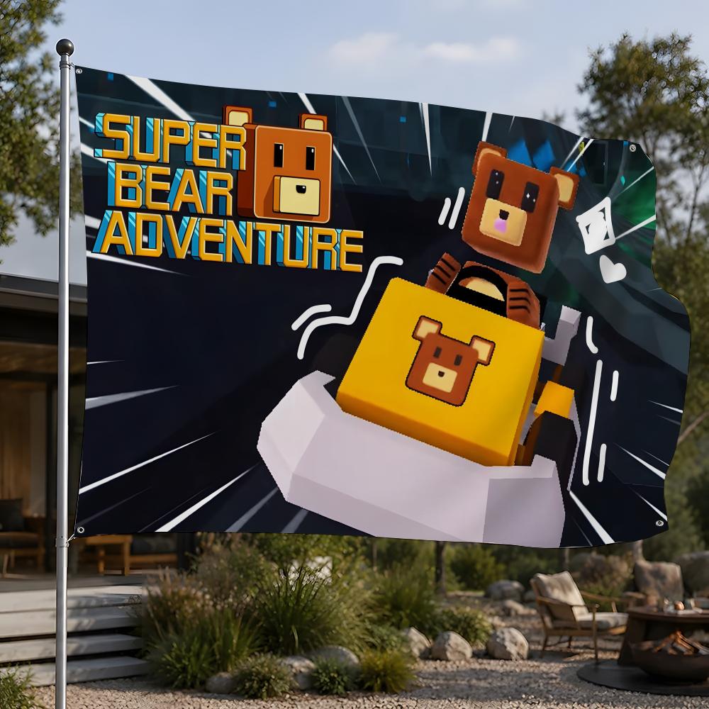 ธงเกมซุปเปอร์แบร์แอดเวนเจอร์ เ - Outdoor Adventure Club บทวิจารณ์และราคา