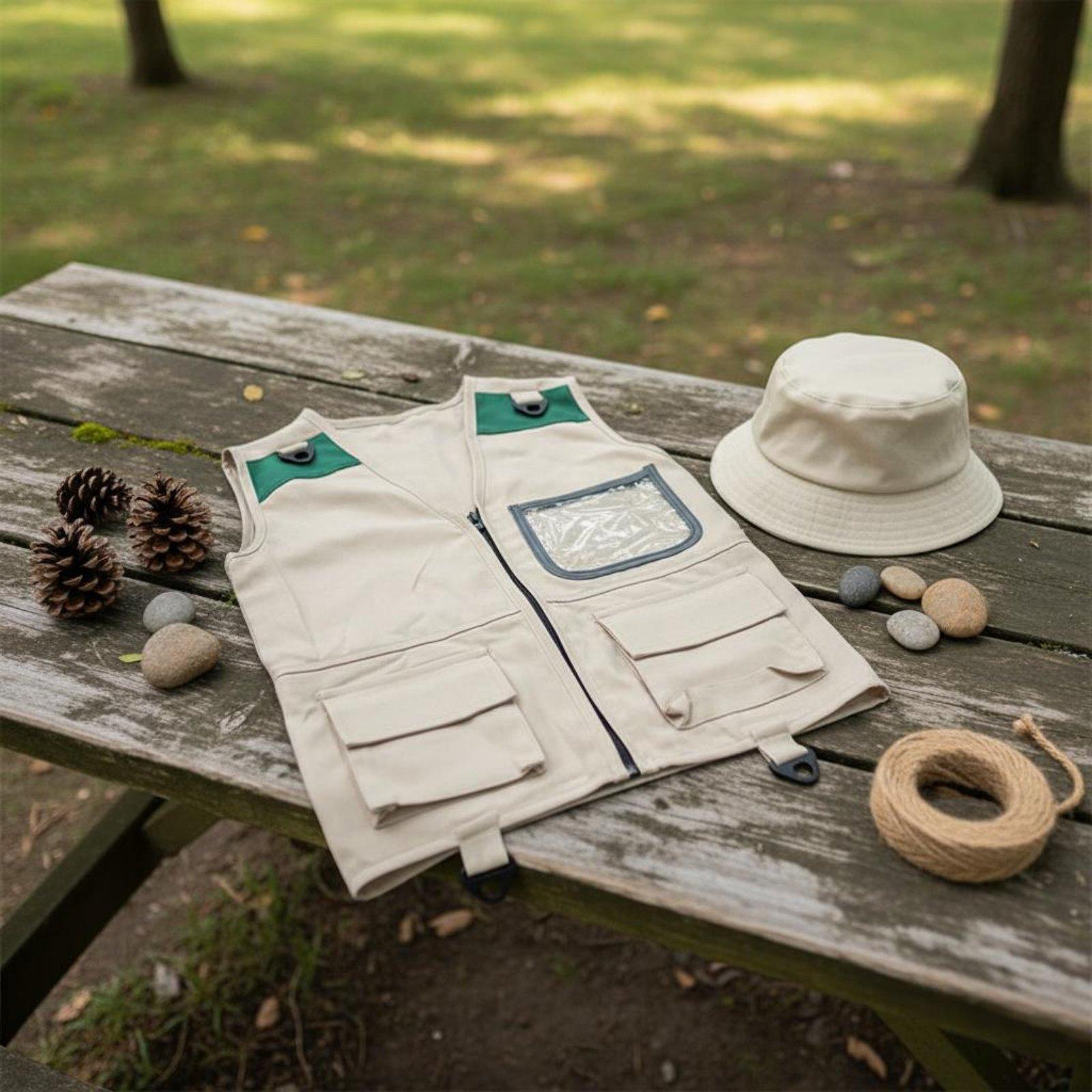 ชุดเสื้อกั๊กนักสำรวจสำหรับเด็ก - Outdoor Adventure Kit For Boys บทวิจารณ์และราคา