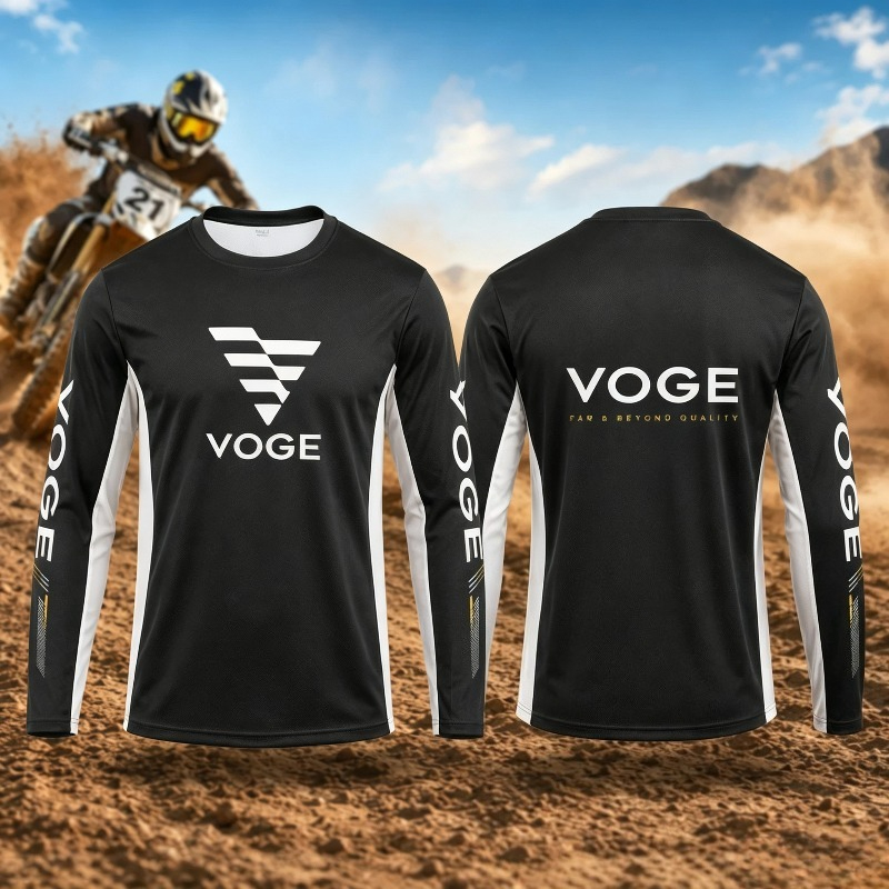 เสื้อยืดแขนยาวสำหรับขี่มอเตอร์ - Outdoor Adventure With Kids บทวิจารณ์และราคา