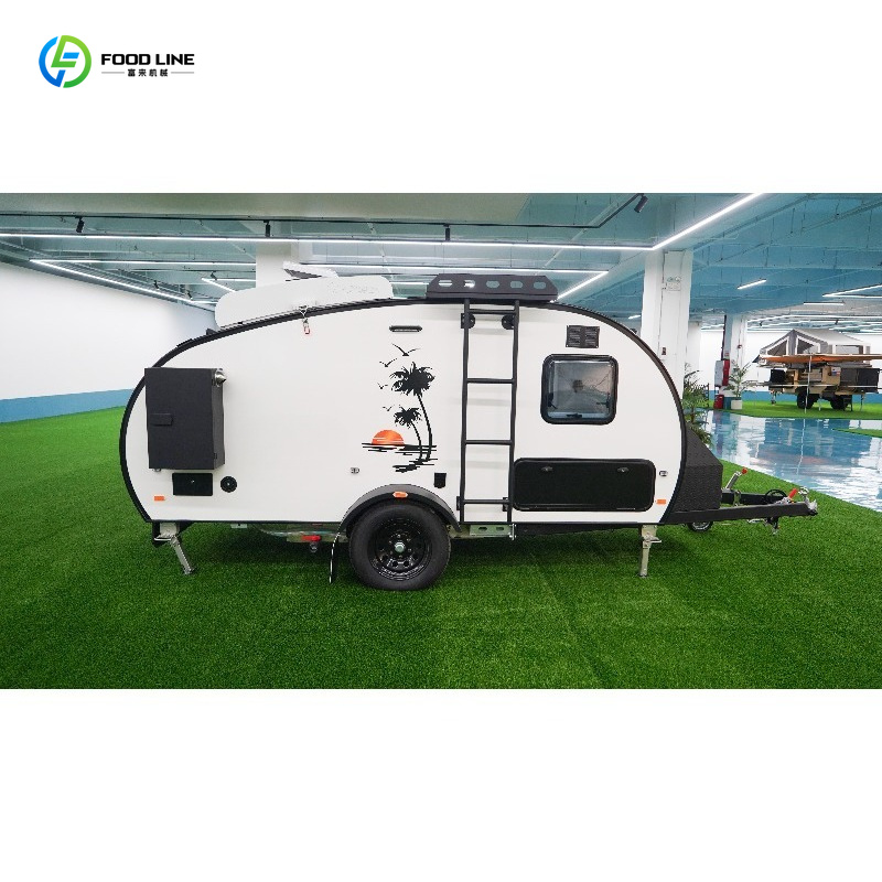 รถพ่วงแคมป์ปิ้งแบบพกพาสำหรับกา - Outdoor Adventure Rv บทวิจารณ์และราคา