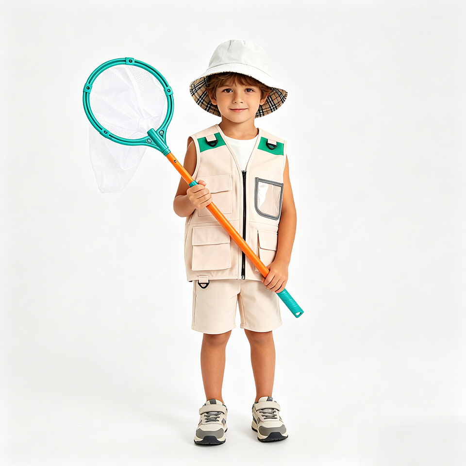 ชุดนักสำรวจผจญภัย เสื้อกั๊กและ - Outdoor Adventure Kit For Boys บทวิจารณ์และราคา