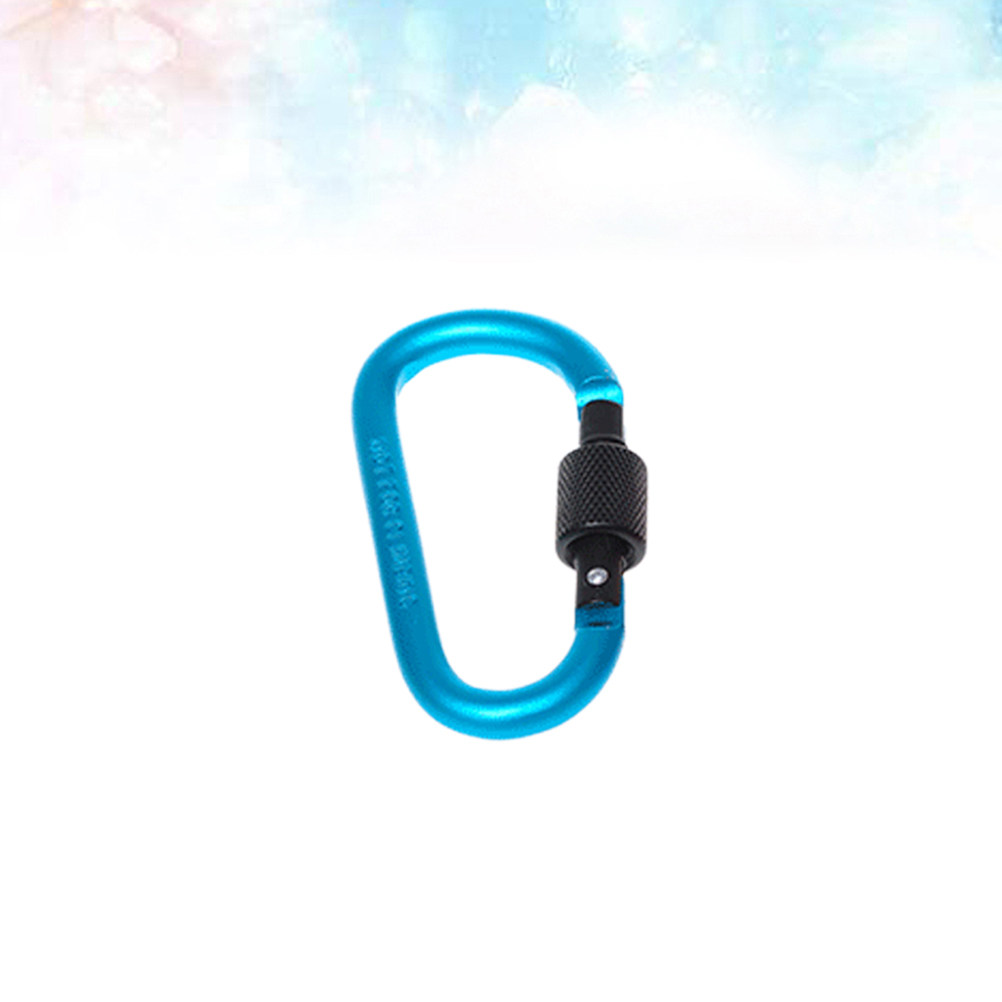 1 ชิ้น พวงกุญแจคาราบิเนอร์ล็อค - Carabiner Locking D บทวิจารณ์และราคา