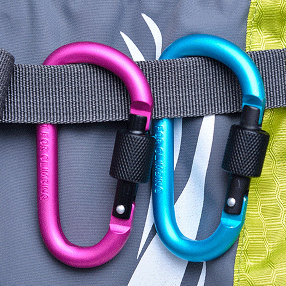 1 ชิ้น พวงกุญแจคาราบิเนอร์ล็อค - Carabiner Locking D บทวิจารณ์และราคา