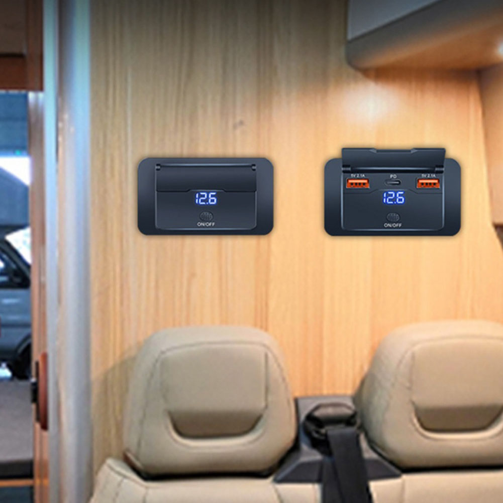 ที่ชาร์จไฟสำหรับรถบรรทุก ปลั๊ก - Outdoor Adventure Rv บทวิจารณ์และราคา
