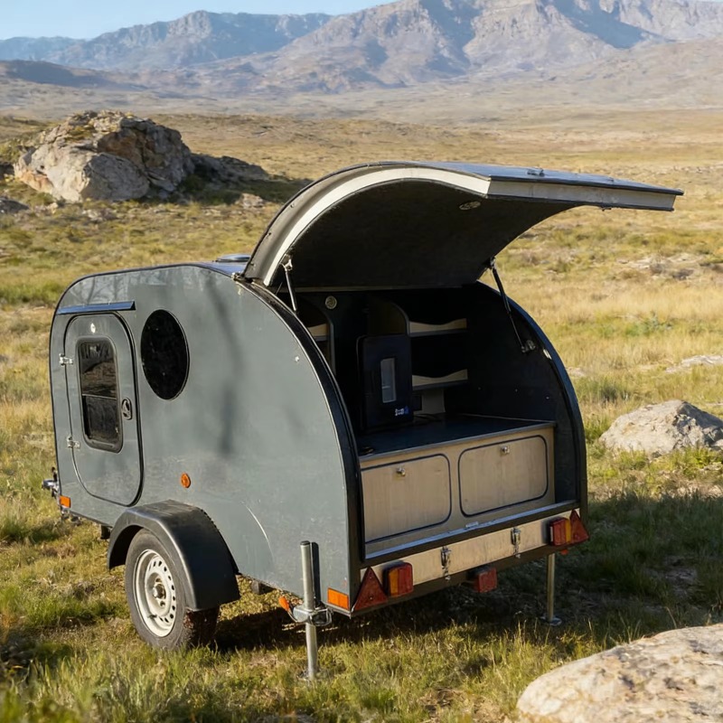รถบ้านเคลื่อนที่แบบกำหนดเองสำห - Outdoor Adventure Rv บทวิจารณ์และราคา