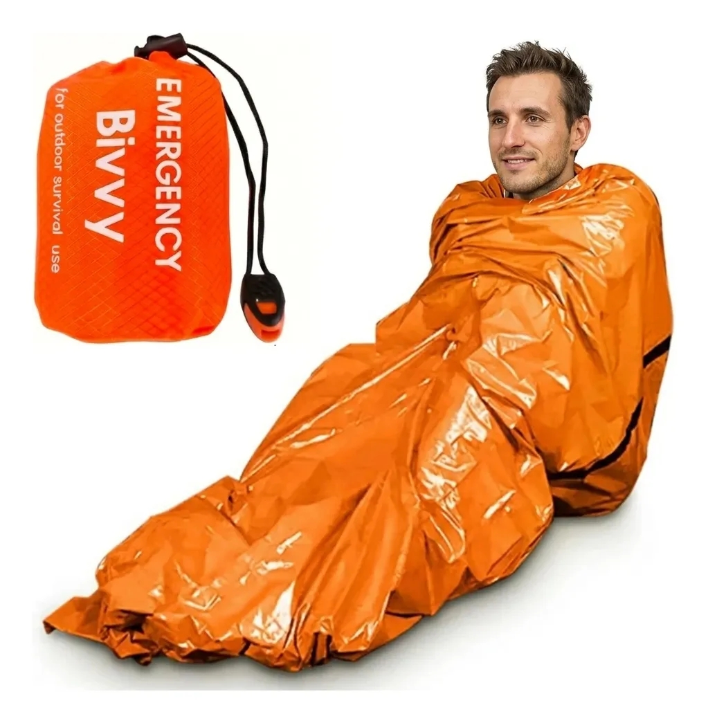 ถุงนอนฉุกเฉินฟิล์มอลูมิเนียม ผ - Bivy Sack Lightweight บทวิจารณ์และราคา