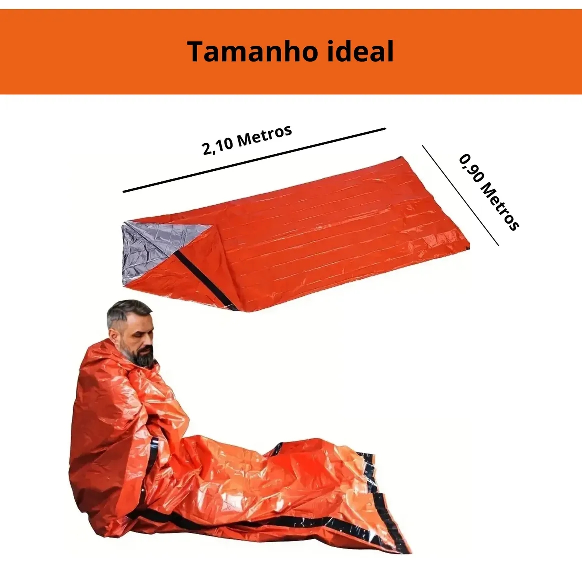 ถุงนอนฉุกเฉินฟิล์มอลูมิเนียม ผ - Bivy Sack Lightweight บทวิจารณ์และราคา