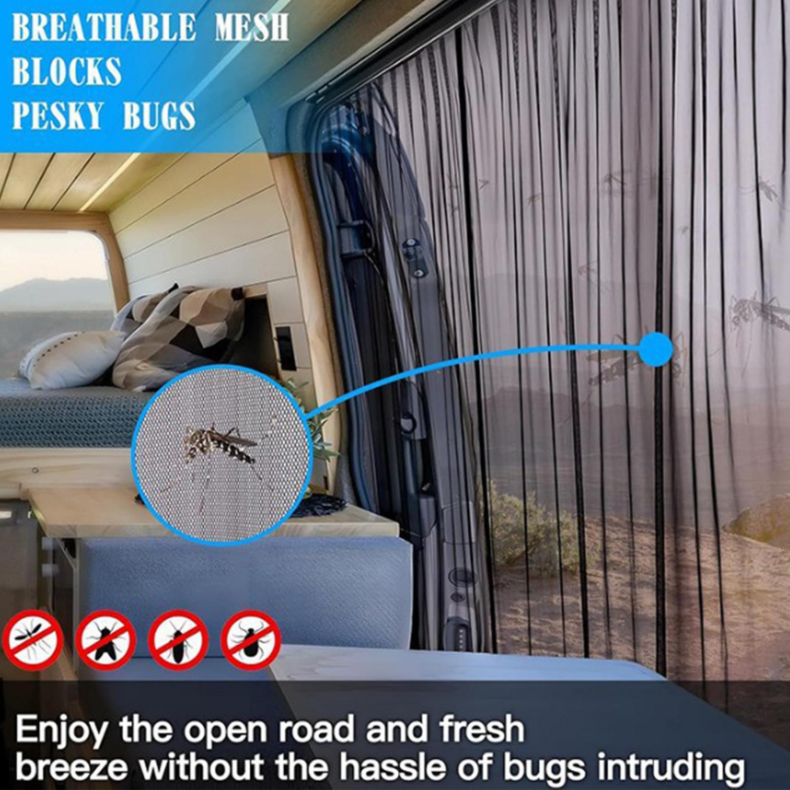 มุ้งลวดแม่เหล็กสำหรับรถตู้ ป้อ - Outdoor Adventure Rv บทวิจารณ์และราคา