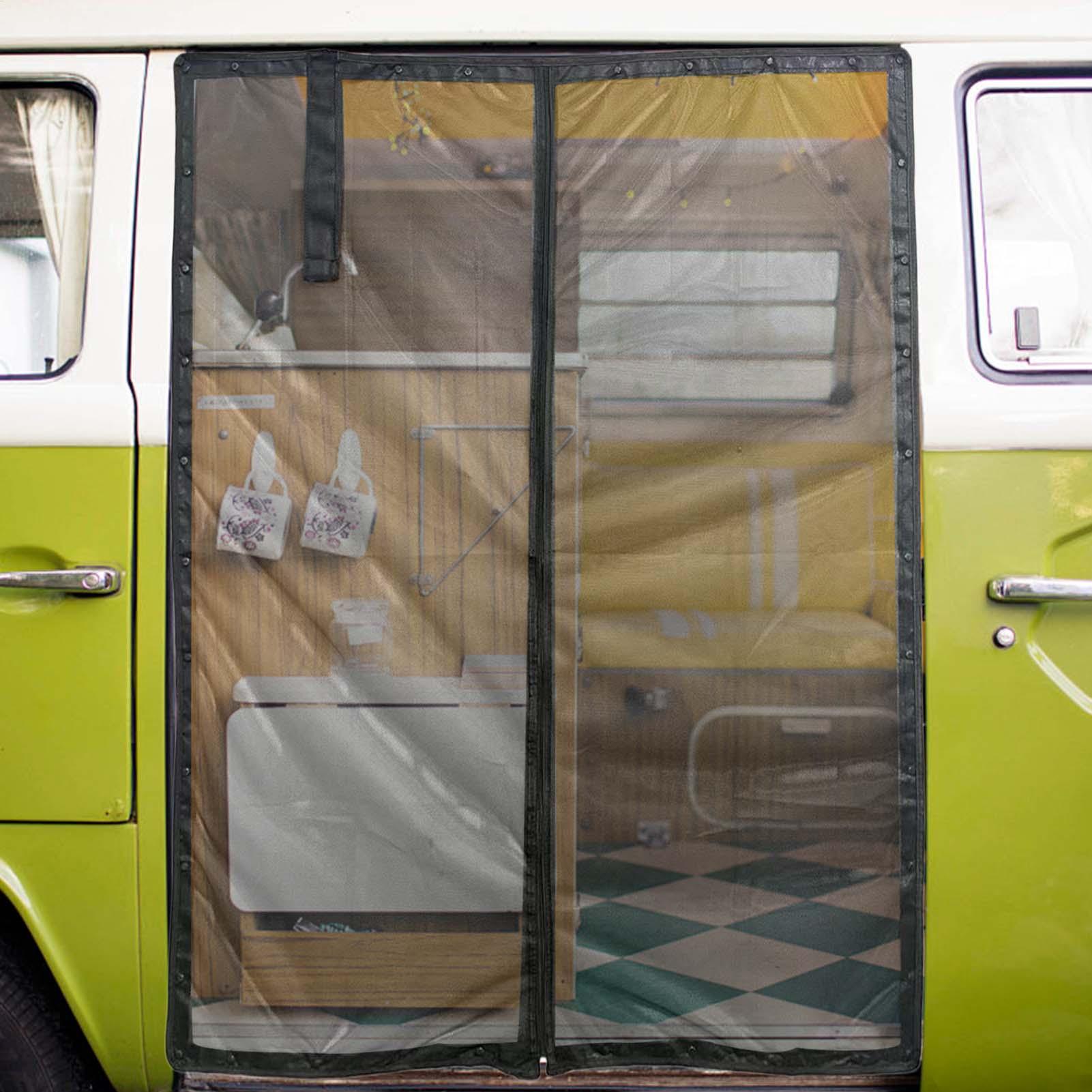 มุ้งลวดแม่เหล็กสำหรับรถตู้ ป้อ - Outdoor Adventure Rv บทวิจารณ์และราคา