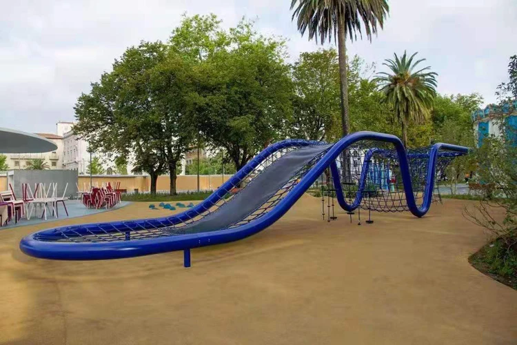 โครงสร้างปีนป่ายเชือกกลางแจ้งส - Outdoor Adventure Course บทวิจารณ์และราคา