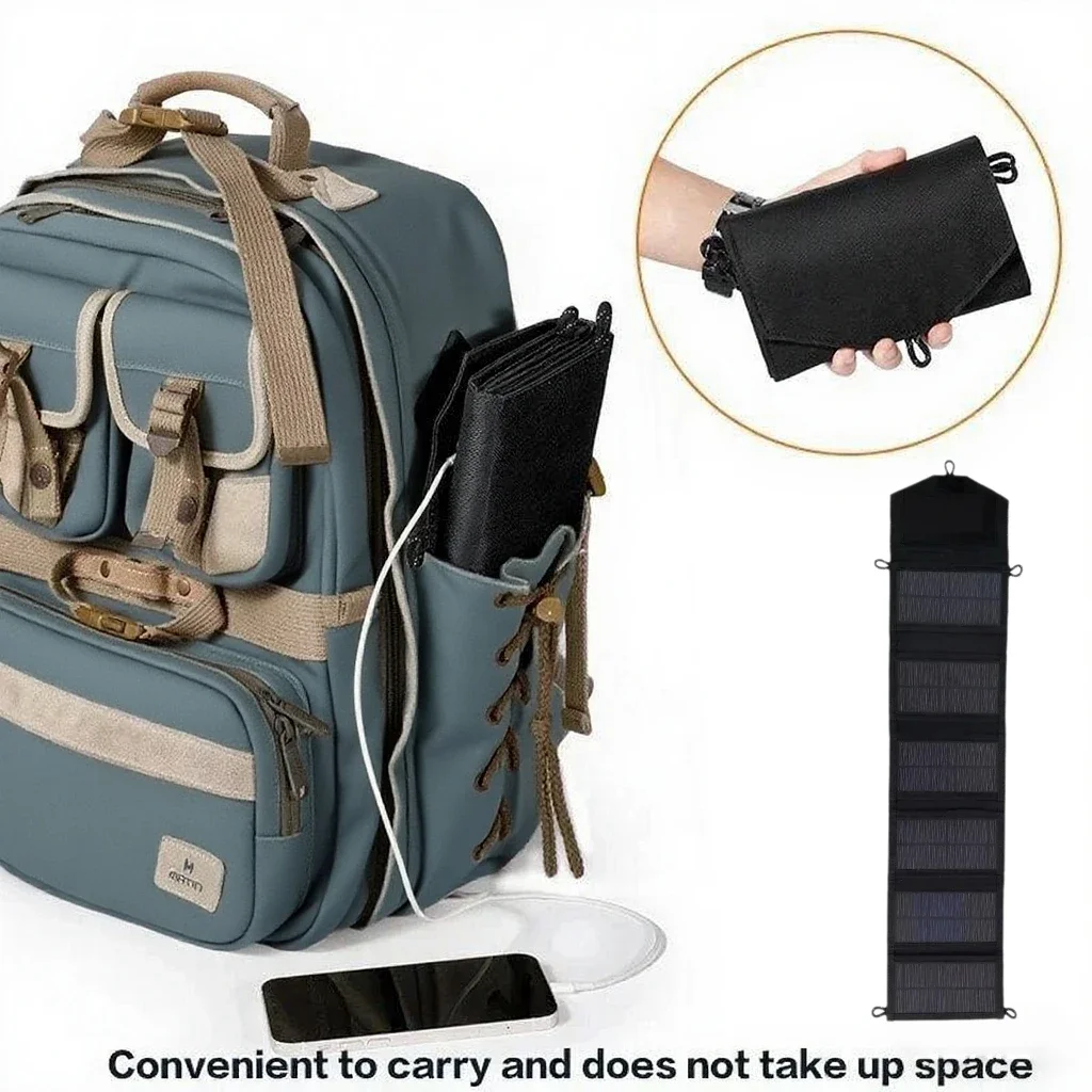 แผงโซลาร์เซลล์แบบพับได้ พกพาสะ - Outdoor Adventure Rv บทวิจารณ์และราคา