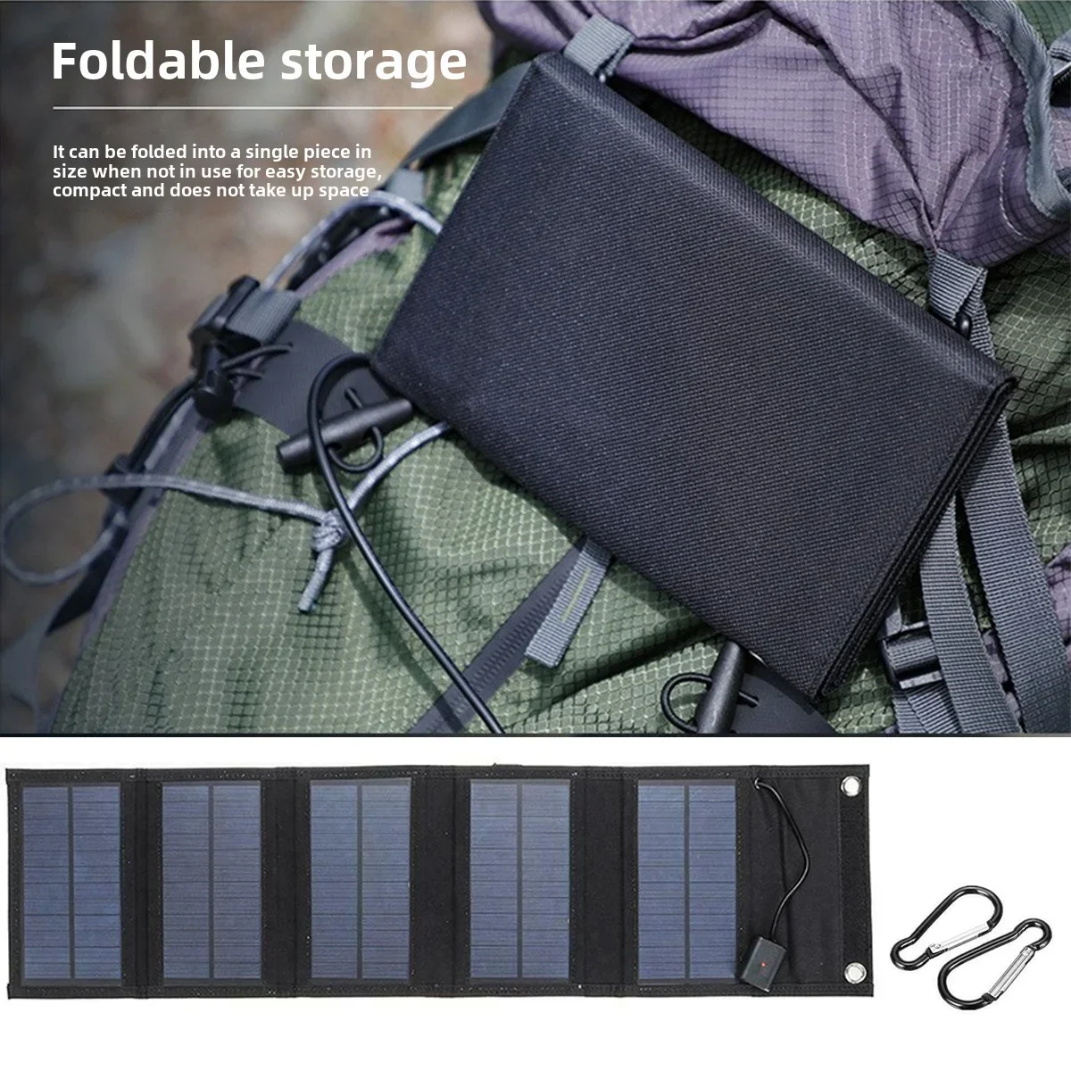 แผงโซลาร์เซลล์แบบพับได้ พกพาสะ - Outdoor Adventure Rv บทวิจารณ์และราคา