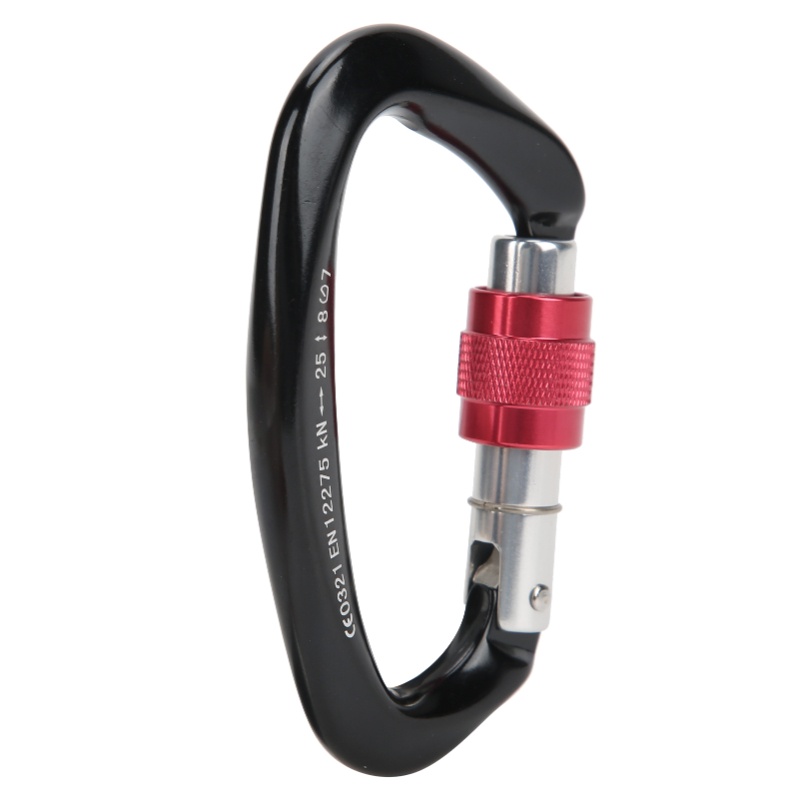 คาราบิเนอร์ล็อคแบบ D สำหรับปีน - Carabiner Locking D บทวิจารณ์และราคา