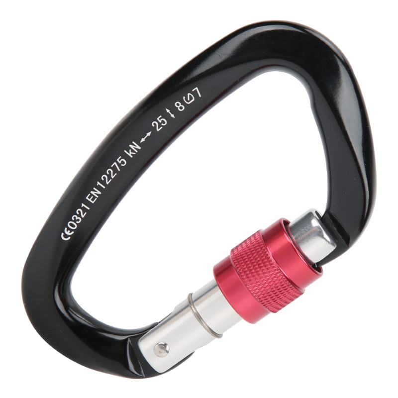คาราบิเนอร์ล็อคแบบ D สำหรับปีน - Carabiner Locking D บทวิจารณ์และราคา