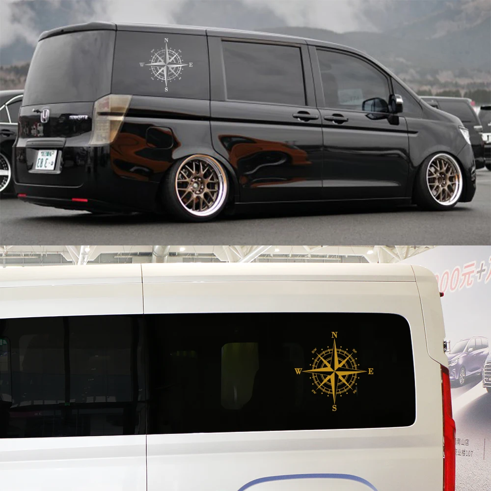 เข็มทิศกันน้ํา Camping Decals  - Outdoor Adventure Rv บทวิจารณ์และราคา