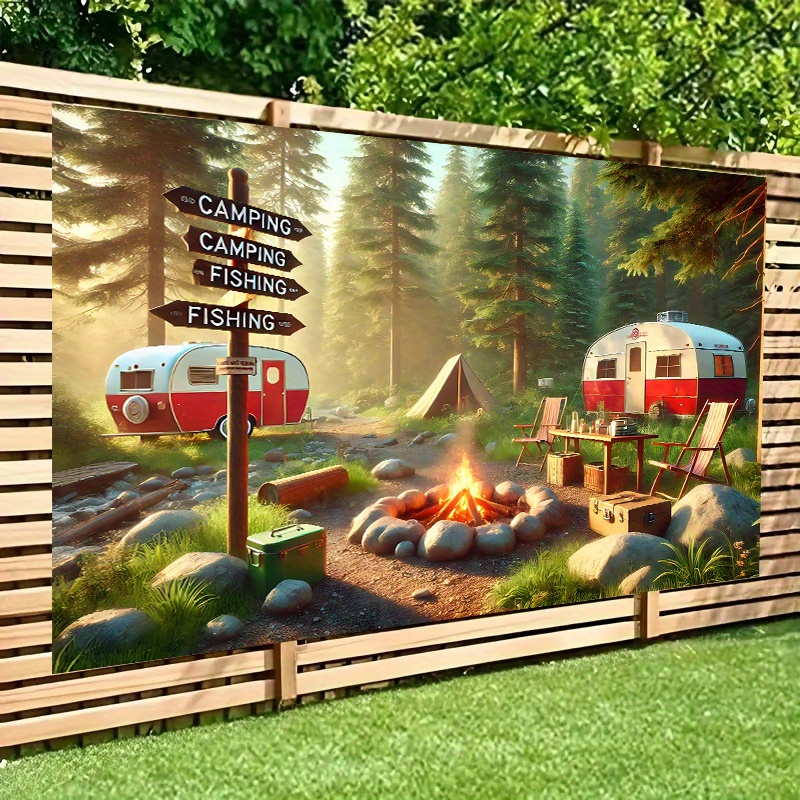 ผ้าตกแต่งผนังรถบ้านสำหรับแคมป์ - Outdoor Adventure Rv บทวิจารณ์และราคา