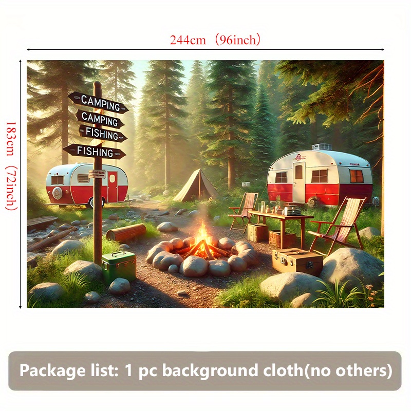 ผ้าตกแต่งผนังรถบ้านสำหรับแคมป์ - Outdoor Adventure Rv บทวิจารณ์และราคา