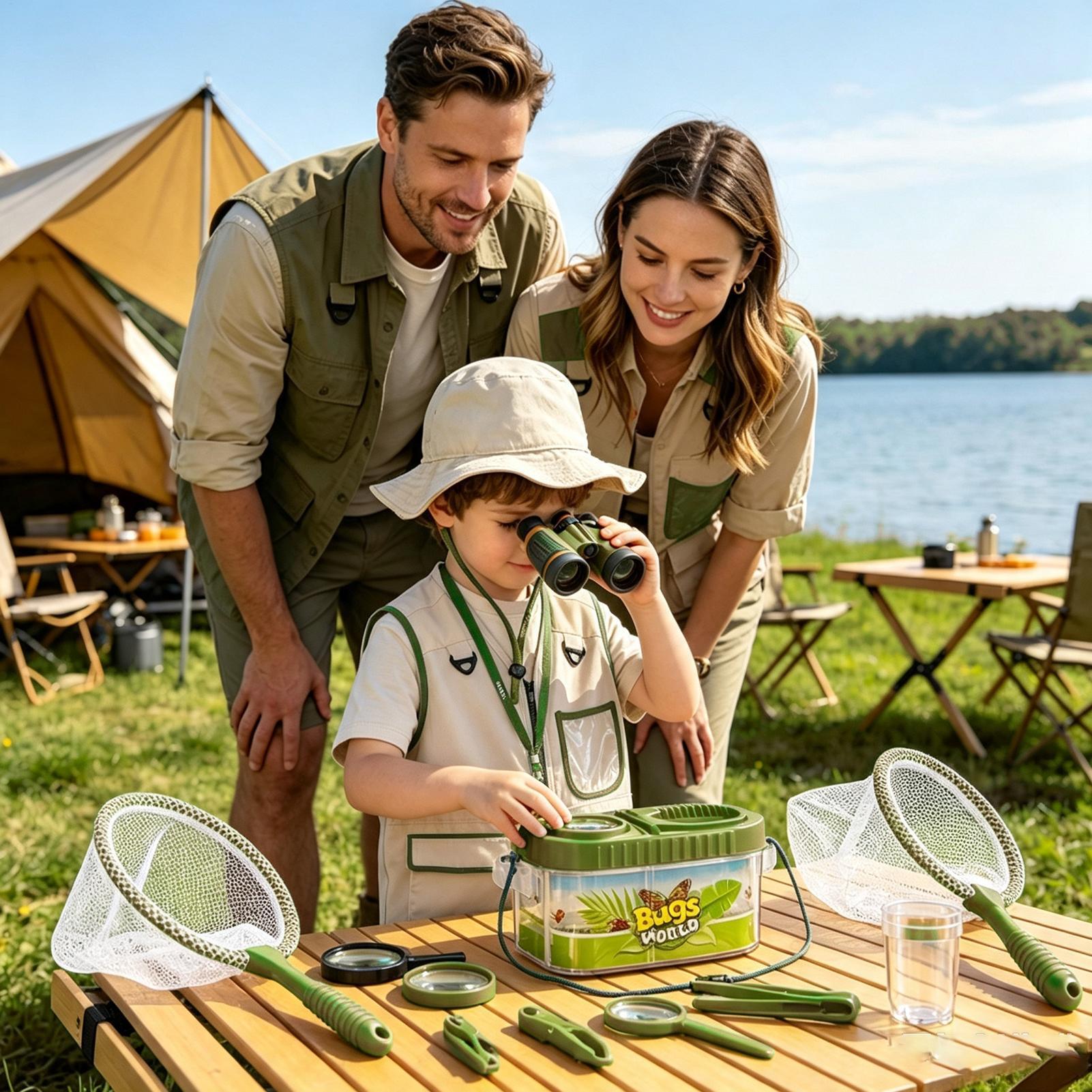 ชุดอุปกรณ์ผจญภัยสำหรับเด็กพร้อ - Outdoor Adventure Kit For Boys บทวิจารณ์และราคา
