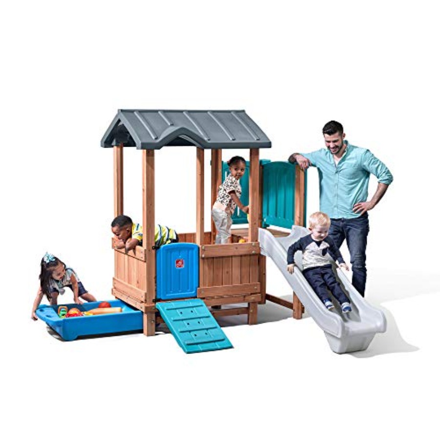 บ้านเด็กเล่นและสไลเดอร์ในป่า,  - Outdoor Adventure With Kids บทวิจารณ์และราคา