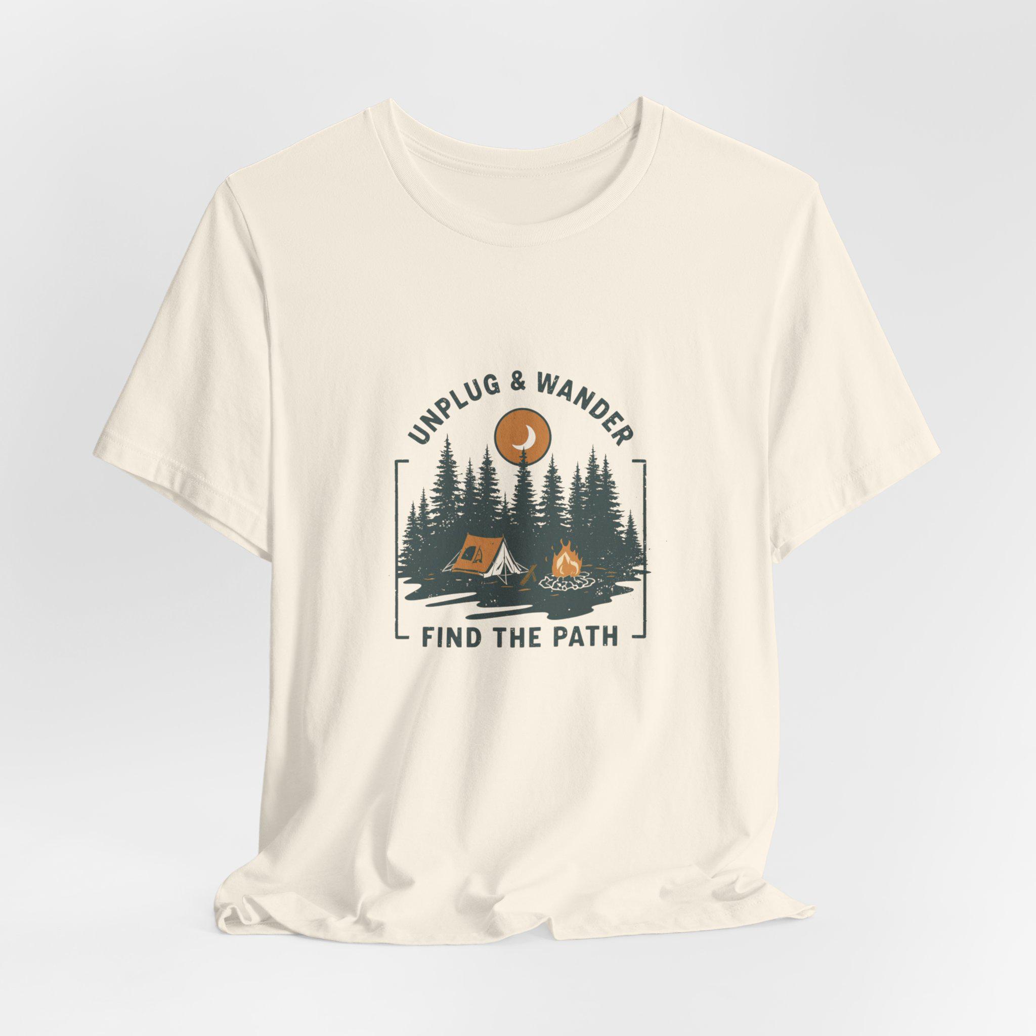 เสื้อยืด Unplug & Wander, เสื้ - Outdoor Adventure Club บทวิจารณ์และราคา
