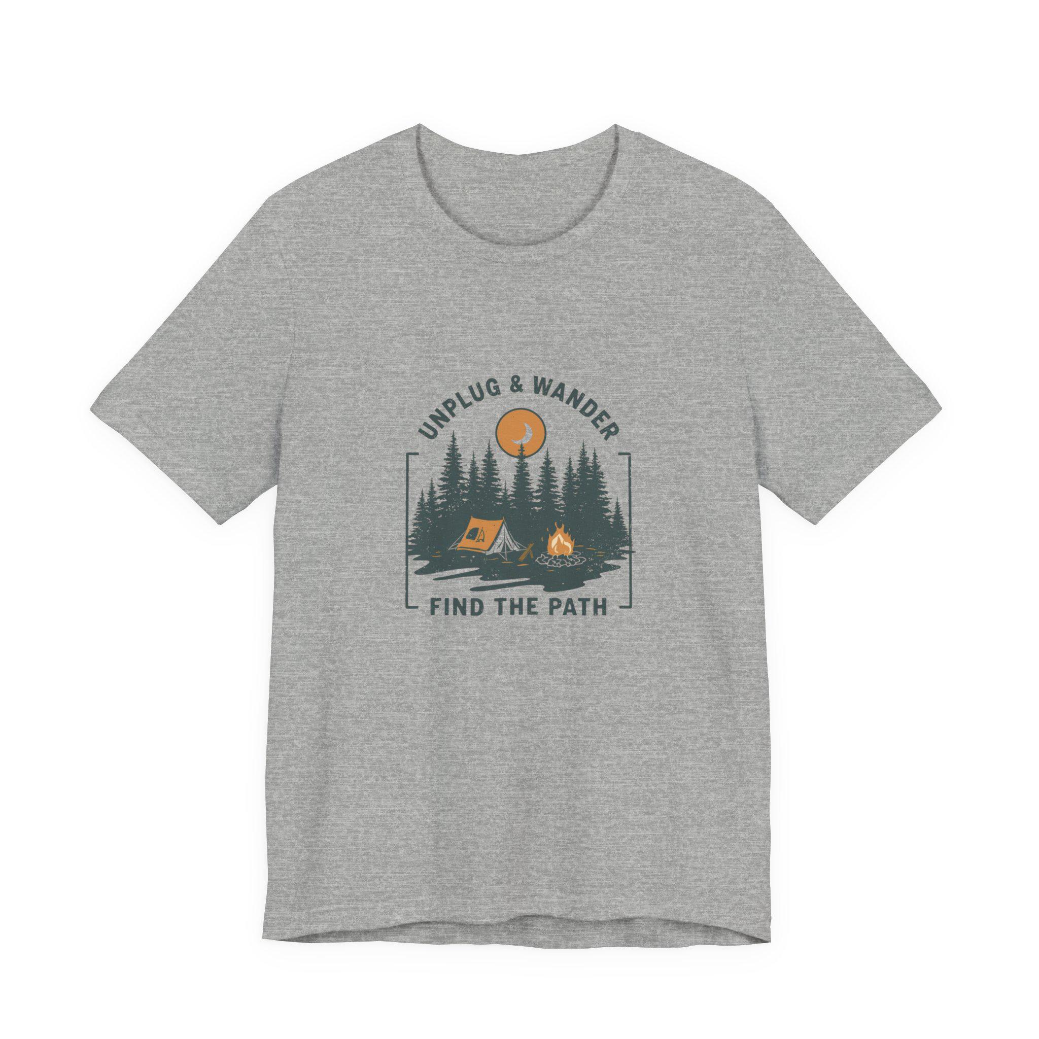 เสื้อยืด Unplug & Wander, เสื้ - Outdoor Adventure Club บทวิจารณ์และราคา