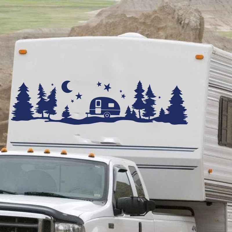 ดาวขนาดใหญ่ป่าไวนิลสติ๊กเกอร์ต - Outdoor Adventure Rv บทวิจารณ์และราคา