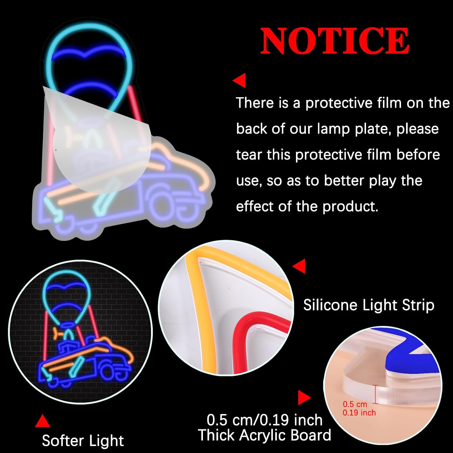 ไฟนีออน LED รูปทรงรถบัส บอลลูน - Outdoor Adventure Club บทวิจารณ์และราคา