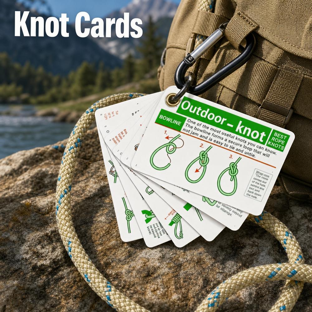 คู่มือการผูกปมกลางแจ้งแบบพกพา  - Outdoor Adventure Guide บทวิจารณ์และราคา