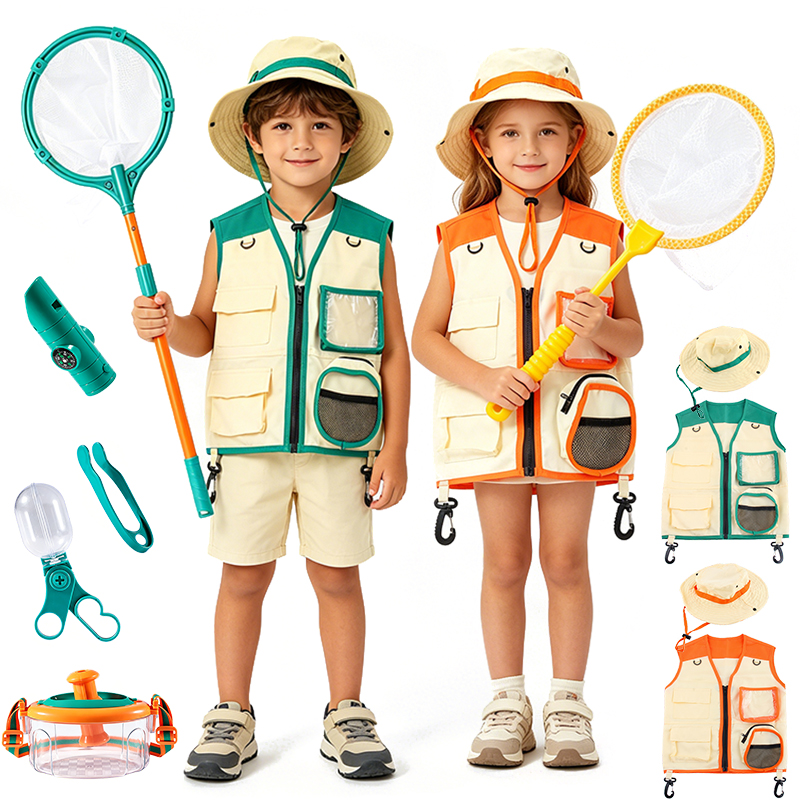 ชุดผจญภัยนักสำรวจธรรมชาติ หมวก - Outdoor Adventure Kit For Boys บทวิจารณ์และราคา